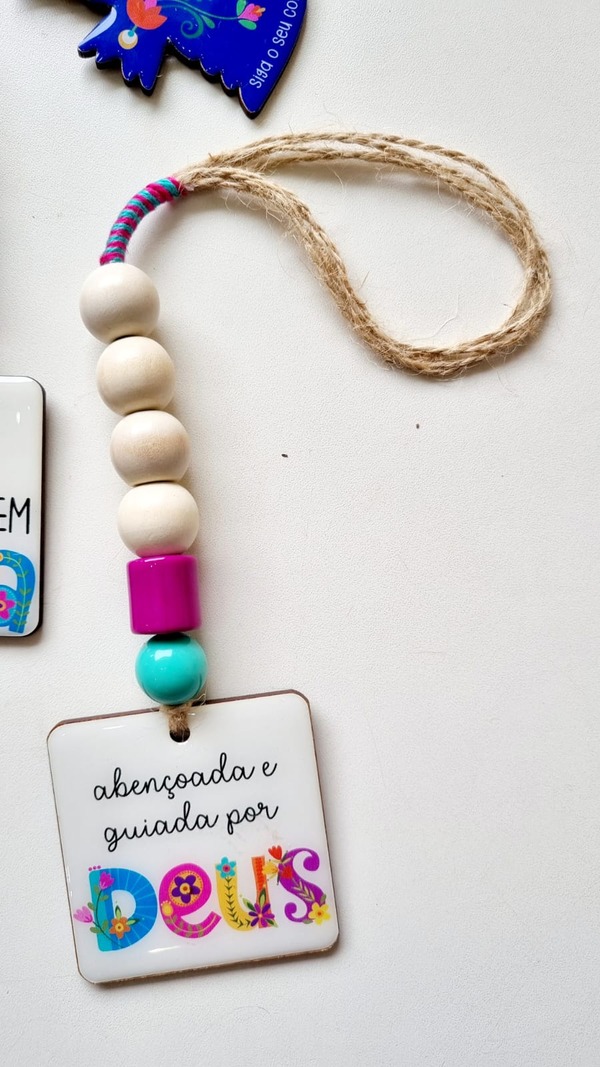 Pingente Abençoada e Guiada (1)