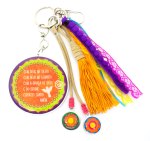 Chaveiro resina Divino