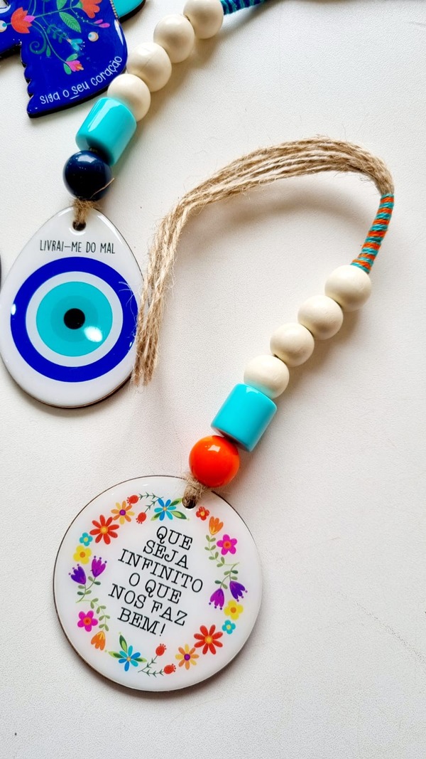 Pingente de resina Que seja infinito (1)