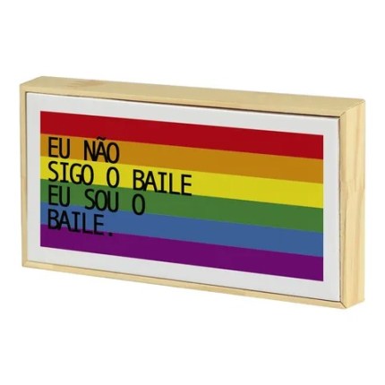 Quadro de azulejo colorido Baile