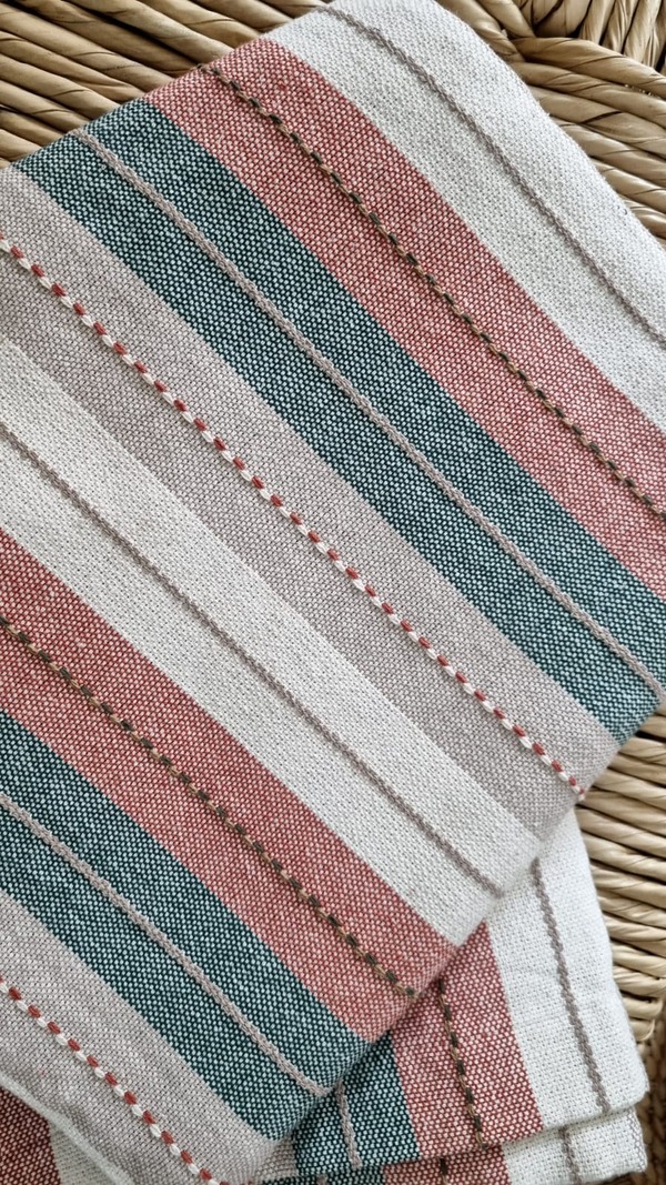 Toalha de mesa 10 lugares retangular colorida tons pasteis (2)