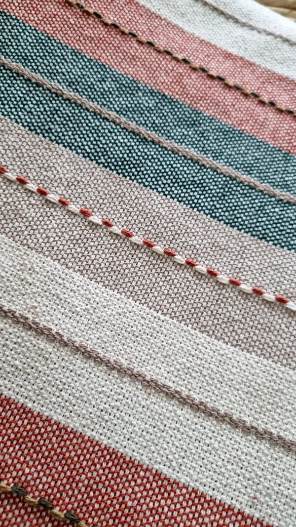 Toalha de mesa 10 lugares retangular colorida tons pasteis (3)