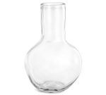 Vaso cachepô decorativo de vidro transparente M