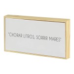 Quadro de Azulejo com moldura em pinus e impressão digital UV