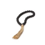 Colar de mesa em madeira preto