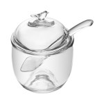 Açucareiro com Tampa e colher Bird 150 ml