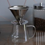 Cafeteira com Suporte de filtro 750 ml