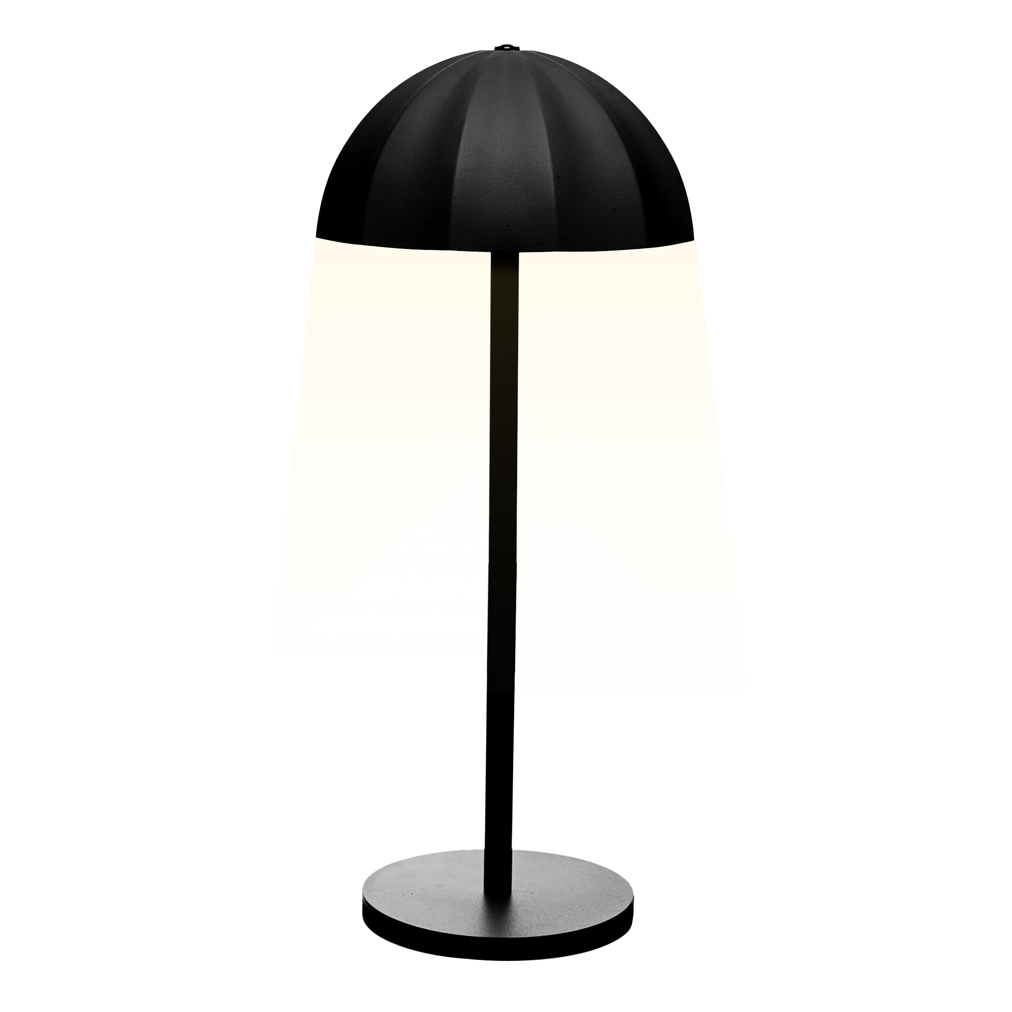Luminaria De Mesa USB preta