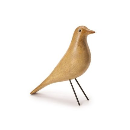 Escultura em Polirresina Pássaro Caramelo