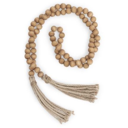 Colar de Mesa em Madeira Caramelo G