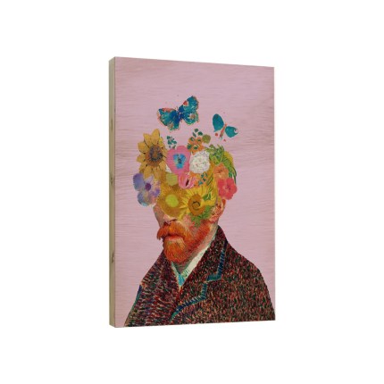 Quadro de madeira 60X40 Van Gogh